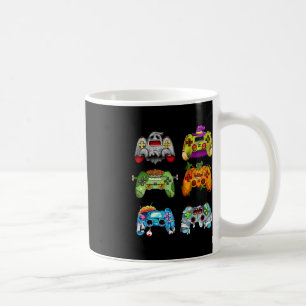 Halloween Pumpkin Witch Gaming Controllers Zombie  Coffee Mug