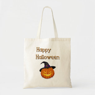 Halloween Pumpkin with Hat - Bag