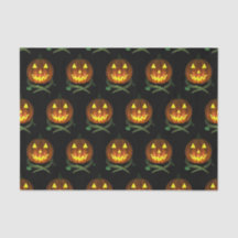 Halloween Pumpkin with Vines