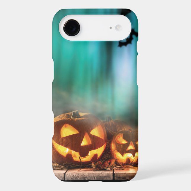 Halloween pumpkins and bats   Case-Mate iPhone case (Back)