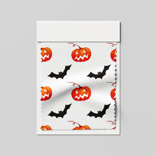 Halloween Pumpkins and Bats, Trick or Treat, Boo Fabric