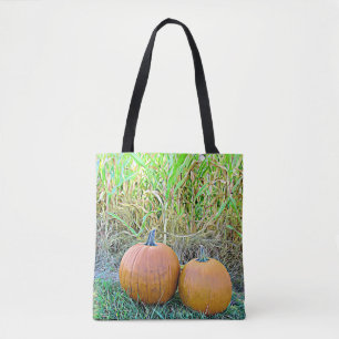Halloween Pumpkins  Autumn Bag