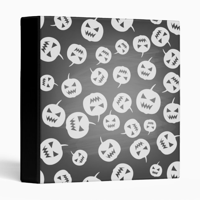 Halloween pumpkins binder (Front/Spine)