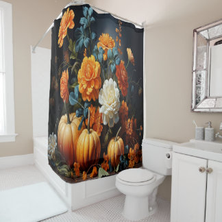 Halloween Pumpkins Flowers