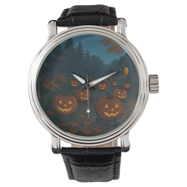 Halloween pumpkins hunting you watch (Front)