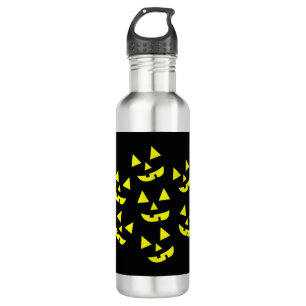 Halloween Pumpkins Jack O' Lantern 710 Ml Water Bottle
