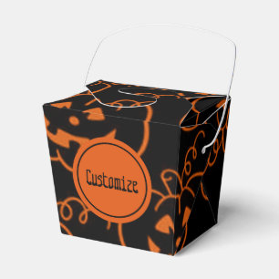 Halloween Pumpkins Jack-O-Lantern Favour Box