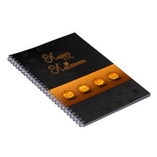Halloween Pumpkins Jack-o-Lantern Notebook