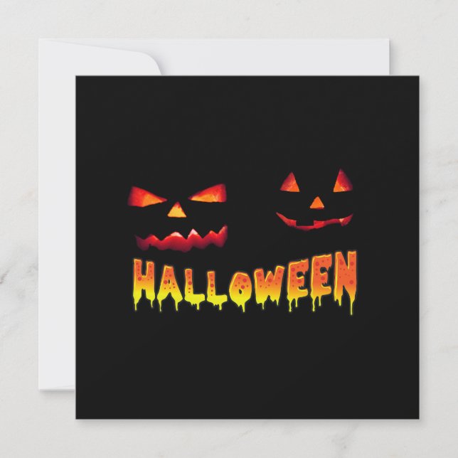 HALLOWEEN PUMPKINS LAUGH IN THE DARK (Front)