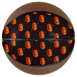 Halloween Pumpkins, Orange Pumpkins Trick Or Treat Basketball
