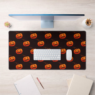 Halloween Pumpkins, Orange Pumpkins Trick Or Treat Desk Mat