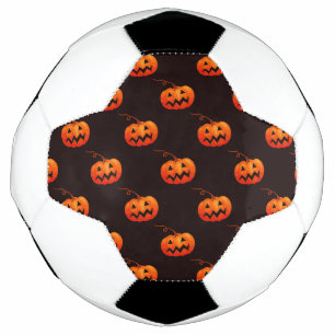 Halloween Pumpkins, Orange Pumpkins Trick Or Treat Soccer Ball
