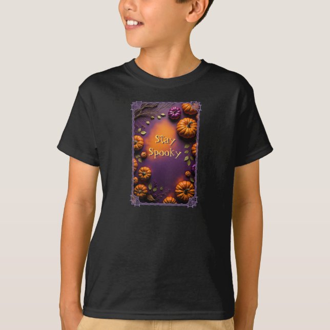 Halloween Pumpkins T-Shirt (Front)