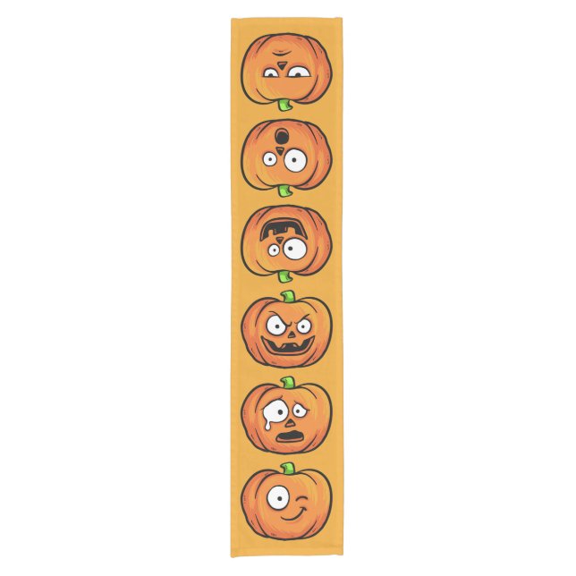Halloween Pumpkins table runners (Front)