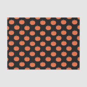 Halloween pumpkins tissue paper gift bag stuffer