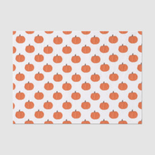 Halloween pumpkins tissue paper gift bag stuffer