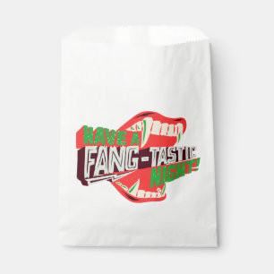 Halloween Pun Have a fang-tastic night Favour Bag