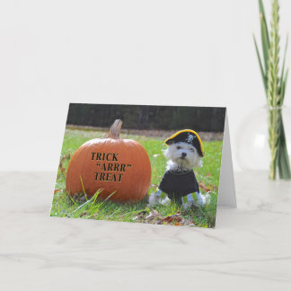 Halloween Puppy! Card