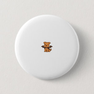 Halloween Puppy Love � Kawaii Dog Art Classic T-Sh 2 Inch Round Button
