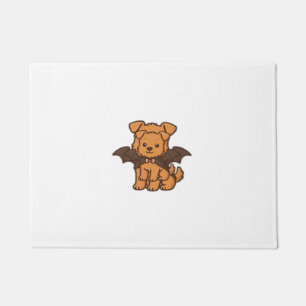 Halloween Puppy Love � Kawaii Dog Art Classic T-Sh Doormat