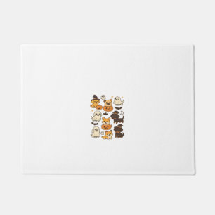 Halloween Puppy Love � Kawaii Dog Art Classic T-Sh Doormat
