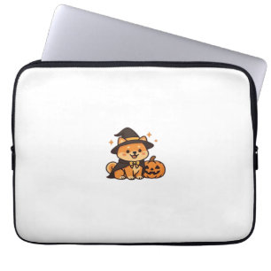 Halloween Puppy Love � Kawaii Dog Art Classic T-Sh Laptop Sleeve