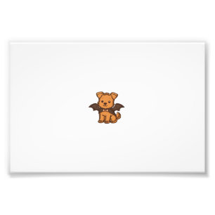Halloween Puppy Love � Kawaii Dog Art Classic T-Sh Photo Print