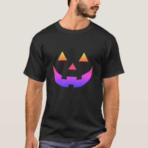 Halloween purple Jack o lantern pumpkin costume T-Shirt
