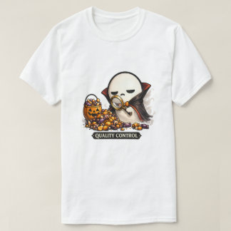 Halloween Quality Control Cute Vampire T-Shirt