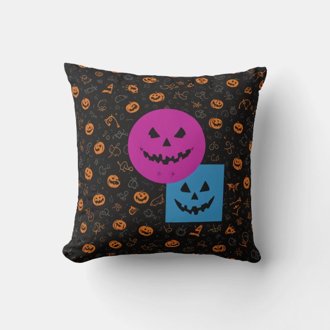 Halloween Queen Pillow Cushion (Front)