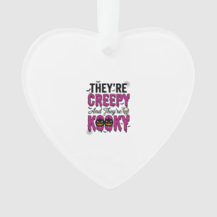 Halloween Quote Creepy Kooky Spooky Vintage_1 Ornament