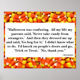 Halloween Quote Poster