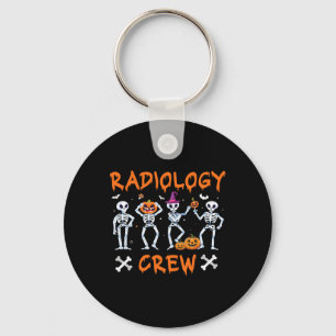 Halloween Radiology Fall Autumn Rad Tech X-ray Tec Keychain