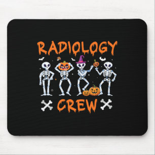 Halloween Radiology Fall Autumn Rad Tech X-ray Tec Mouse Pad