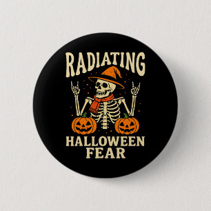 Halloween Radiology Nurse 2 Inch Round Button