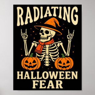 Halloween Radiology Nurse Poster