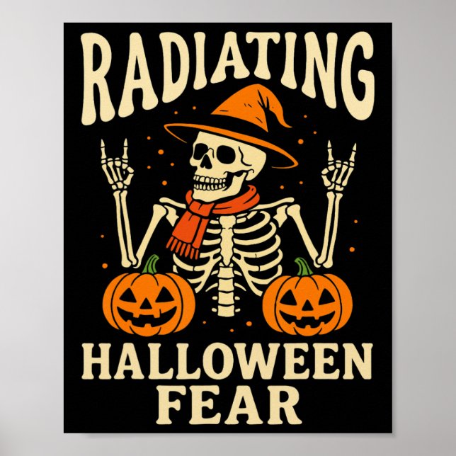 Halloween Radiology Nurse  Poster (Front)
