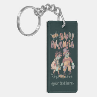 Halloween Rag Doll Zombies (2) - Keychain