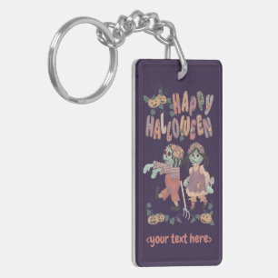 Halloween Rag Doll Zombies (3) - Keychain
