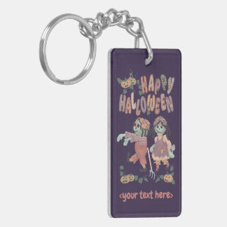 Halloween Rag Doll Zombies (3) - Keychain