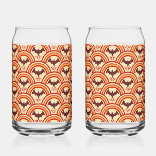 Halloween Rainbow Can Glass