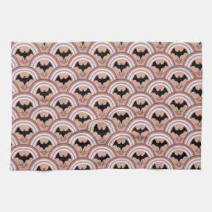 Halloween Rainbow Kitchen Towel