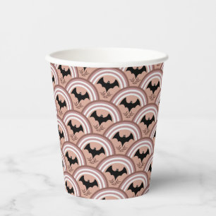 Halloween Rainbow Paper Cups