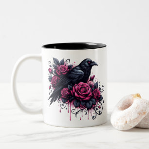 Halloween Raven Coffee Mug