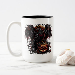 Halloween Raven Coffee Mug