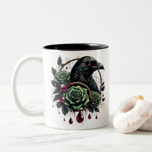 Halloween Raven Coffee Mug
