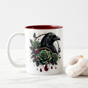 Halloween Raven Coffee Mug