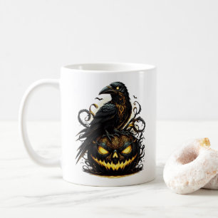 Halloween Raven Coffee Mug
