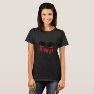 Halloween Red Scary Eyes T-Shirt