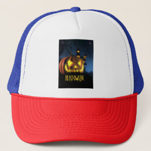Halloween Red/white/Blue hat